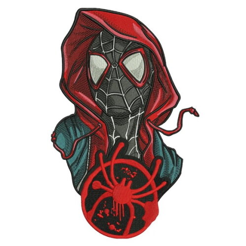 Matriz Bordado Homem Aranha - Spiderman Rosto