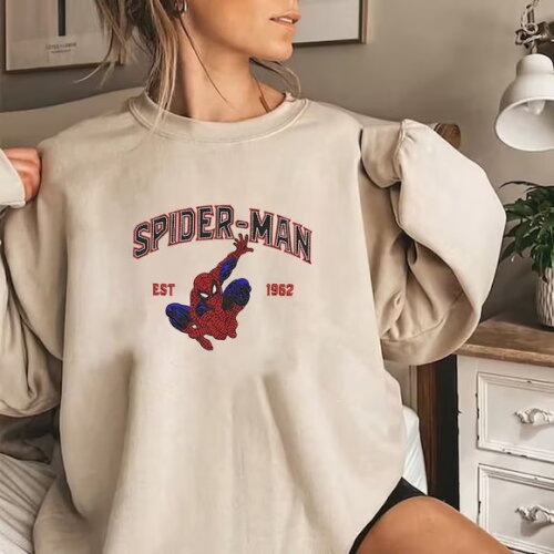 Matriz Bordado Homem Aranha para Camisas e Bolsas
