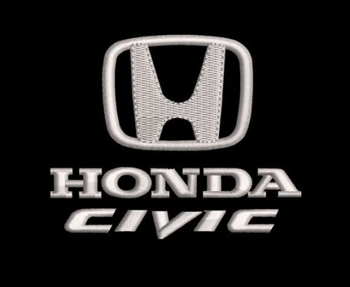 Matriz Bordado Honda Civic Logo