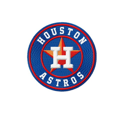 Matriz Bordado Houston Astros Logo