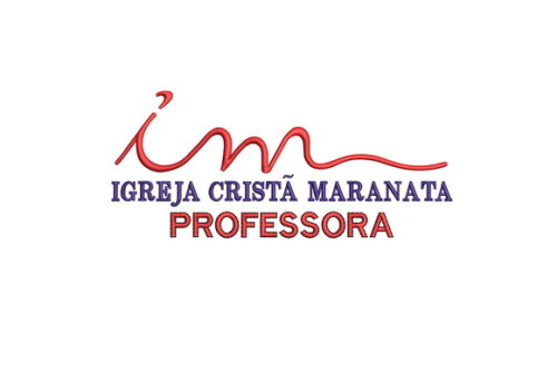 Matriz Bordado Igreja Cristã Maranata 18cm