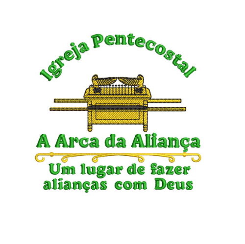 Matriz Bordado Igreja Petencostal a Arca da Aliança