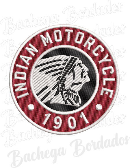 Matriz Bordado Indian Motorcycle