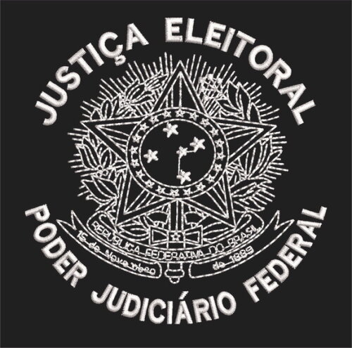 Matriz Bordado Justiça Eleitoral Poder Judiciário