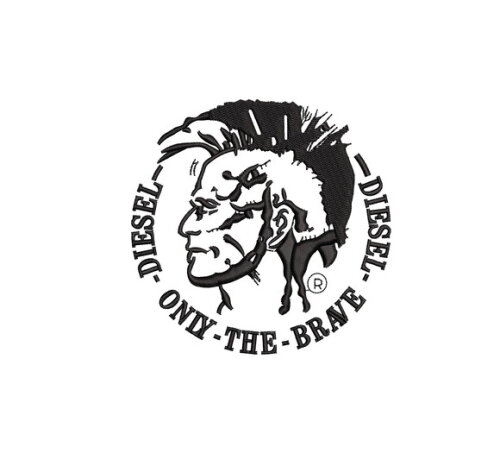Matriz Bordado Logo Diesel