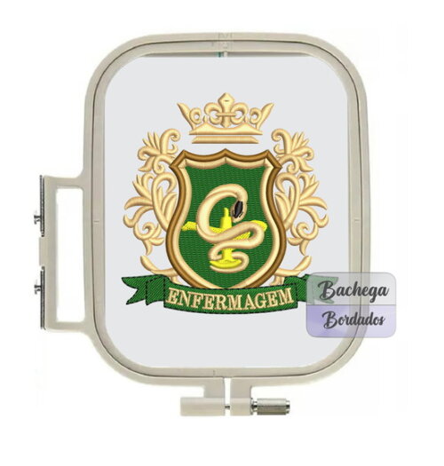 Matriz Bordado Logo Enfermagem