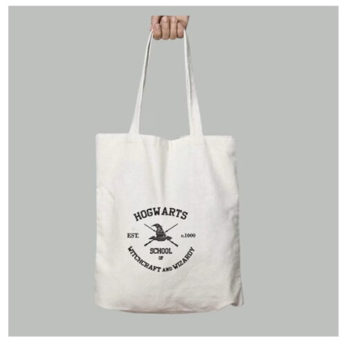 Matriz Bordado Logo Escola de Hogwarts Preto
