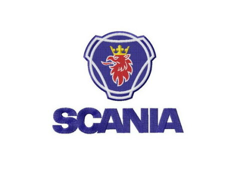 Matriz Bordado Logo Scania