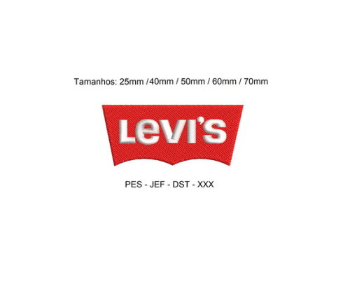 Matriz Bordado Logomarca Levis
