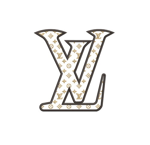 Matriz Bordado Louis Vuitton Contornado