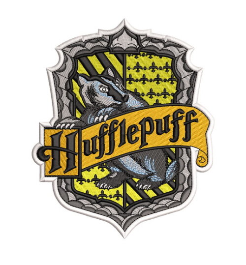 Matriz Bordado Lufa Lufa Harry Potter - Hufflepuff