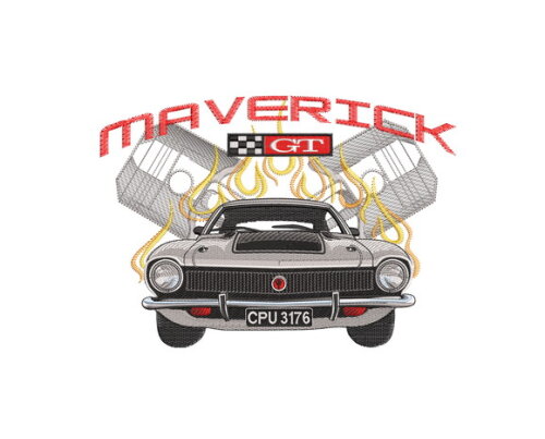 Matriz Bordado Maverick Gt 2