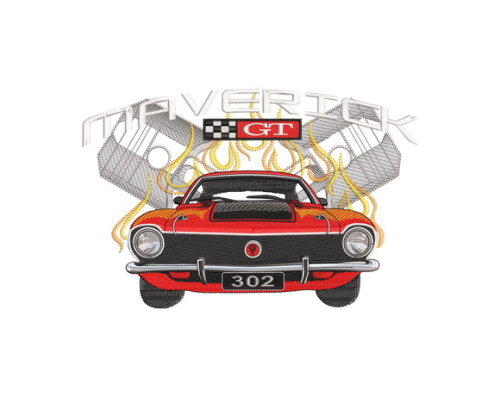 Matriz Bordado Maverick Gt 2