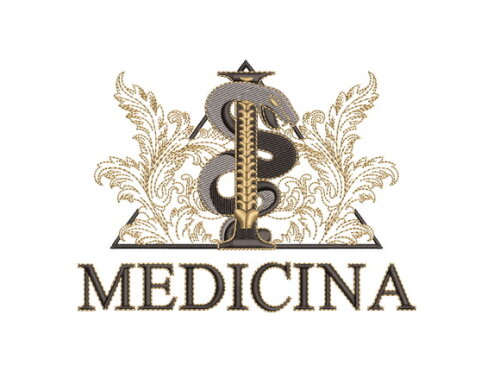 Matriz Bordado Medicina 2