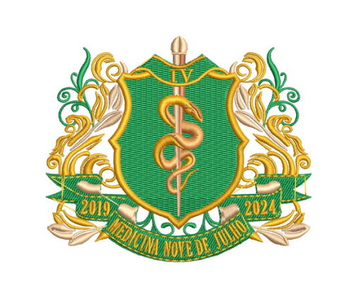 Matriz Bordado Medicina Nove de Julho 2024