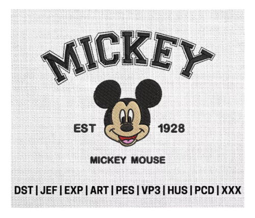 Matriz Bordado Mickey Mouse 1