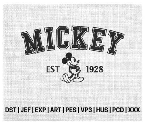 Matriz Bordado Mickey Mouse 2