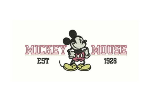 Matriz Bordado Mickey Mouse Est