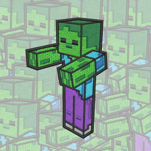 Matriz Bordado Minecraft 2