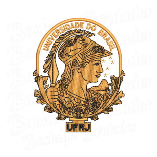 Matriz Bordado Minerva - Ufrj (exclusiva)
