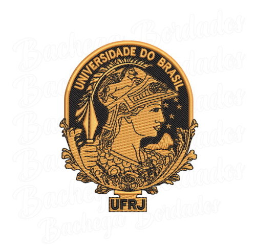 Matriz Bordado Minerva - Ufrj (exclusiva)