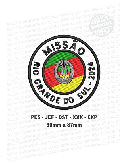 Matriz Bordado Missão Rio Grande do Sul