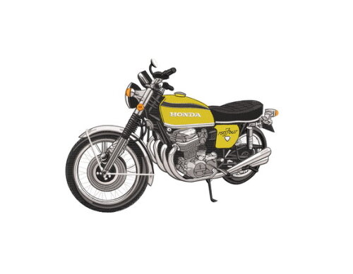 Matriz Bordado Moto Honda 750 Four