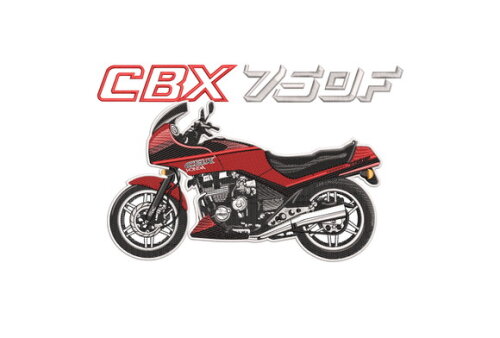 Matriz Bordado Moto Cbx 750f 3