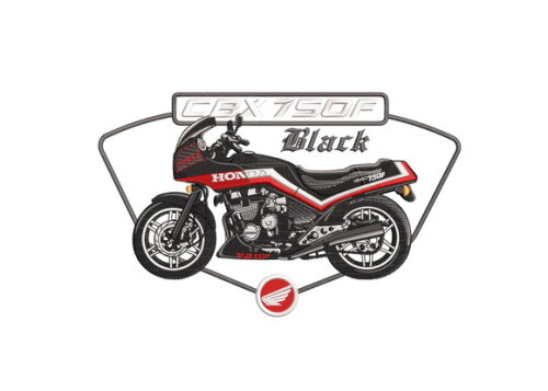 Matriz Bordado Moto Cbx 750f