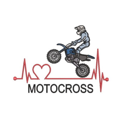 Matriz Bordado Motocross