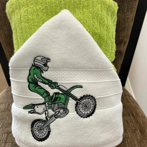 Matriz Bordado Motocross 2