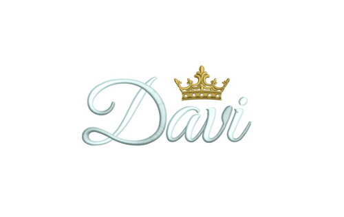 Matriz Bordado Nome Davi