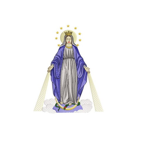 Matriz Bordado Nossa Senhora das Graças