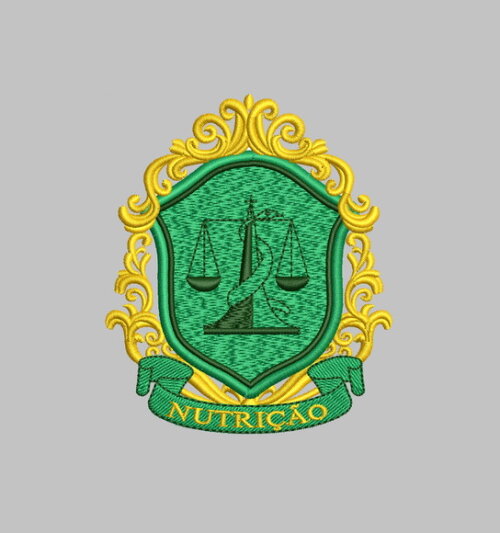 Matriz Bordado Nutrição Escudo
