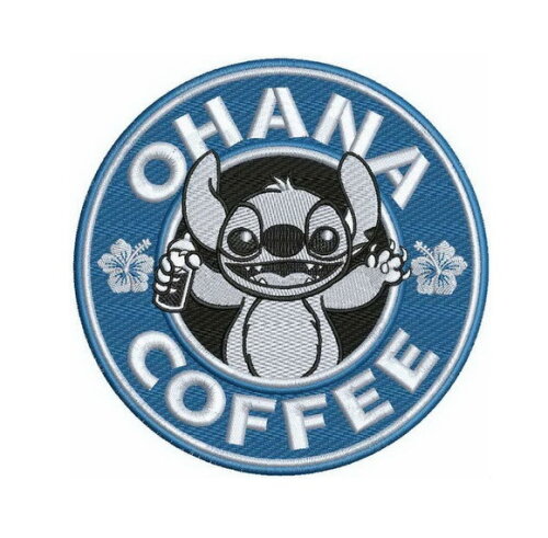Matriz Bordado Ohana Coffee