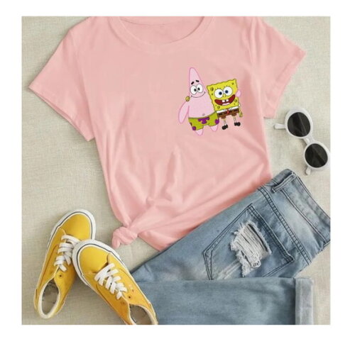 Matriz Bordado Patrick e Bob Esponja