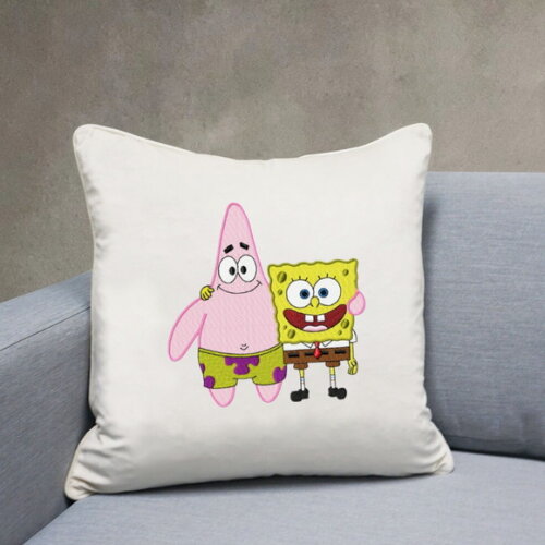 Matriz Bordado Patrick e Bob Esponja