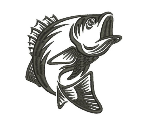 Matriz Bordado Peixe e Pesca 5