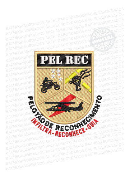 Matriz Bordado Pel Rec Pelotão