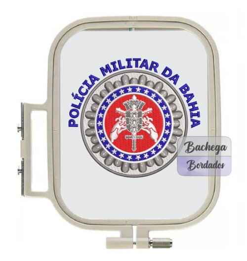 Matriz Bordado Polícia Militar da Bahia