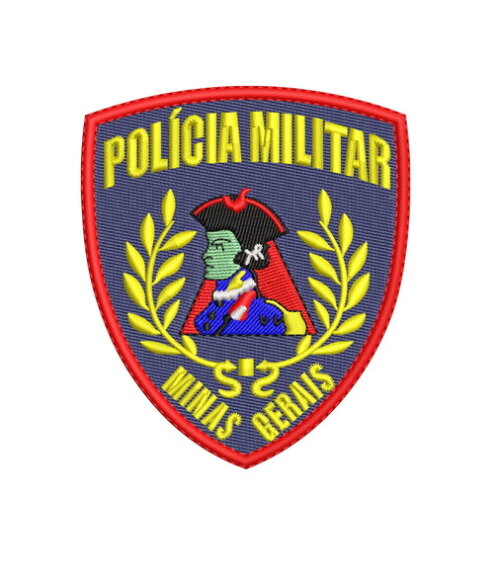 Matriz Bordado Policia Militar de Minas Gerais