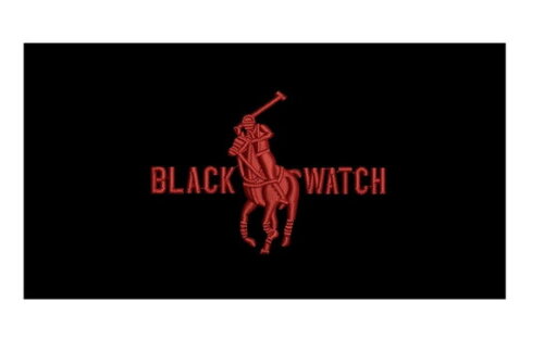 Matriz Bordado Polo Black Watch