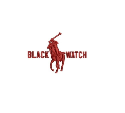 Matriz Bordado Polo Black Watch