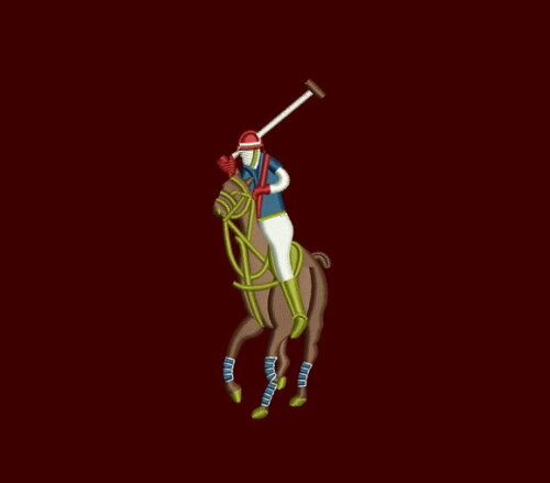 Matriz Bordado Polo Player 2