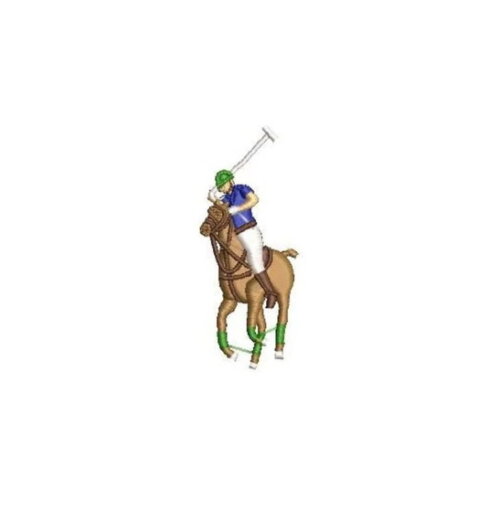 Matriz Bordado Polo Player Colorido