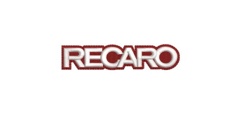Matriz Bordado Recaro Logo