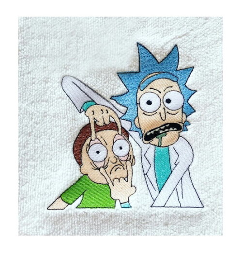 Matriz Bordado Rick & Morty