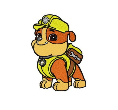 Matriz Bordado Rubble Runs Patrol 2 - Arquivo Digital