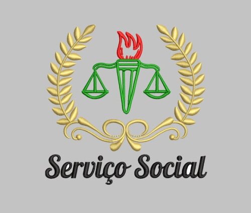 Matriz Bordado Serviço Social