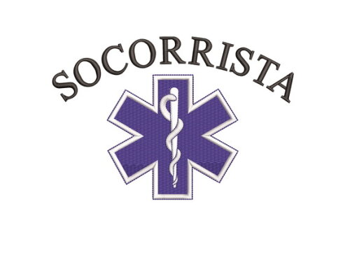 Matriz Bordado Socorrista